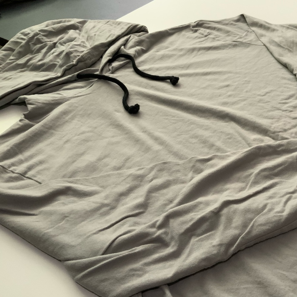 Casual Grey Hoodie